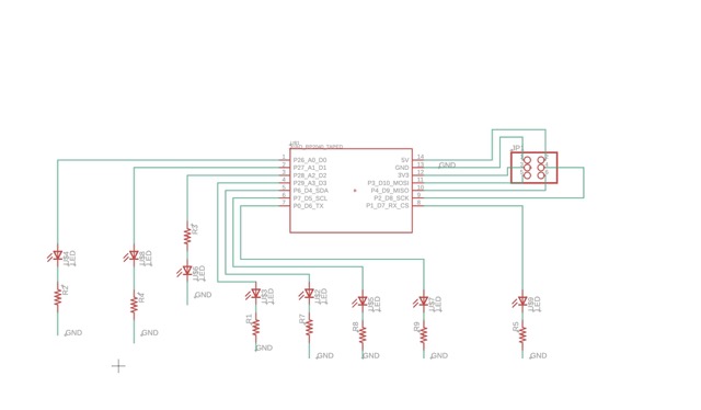 Sun LED schematic design